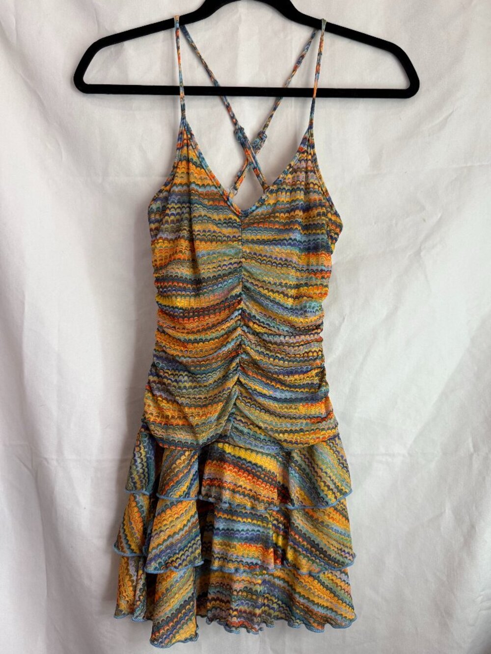 Runched minidress